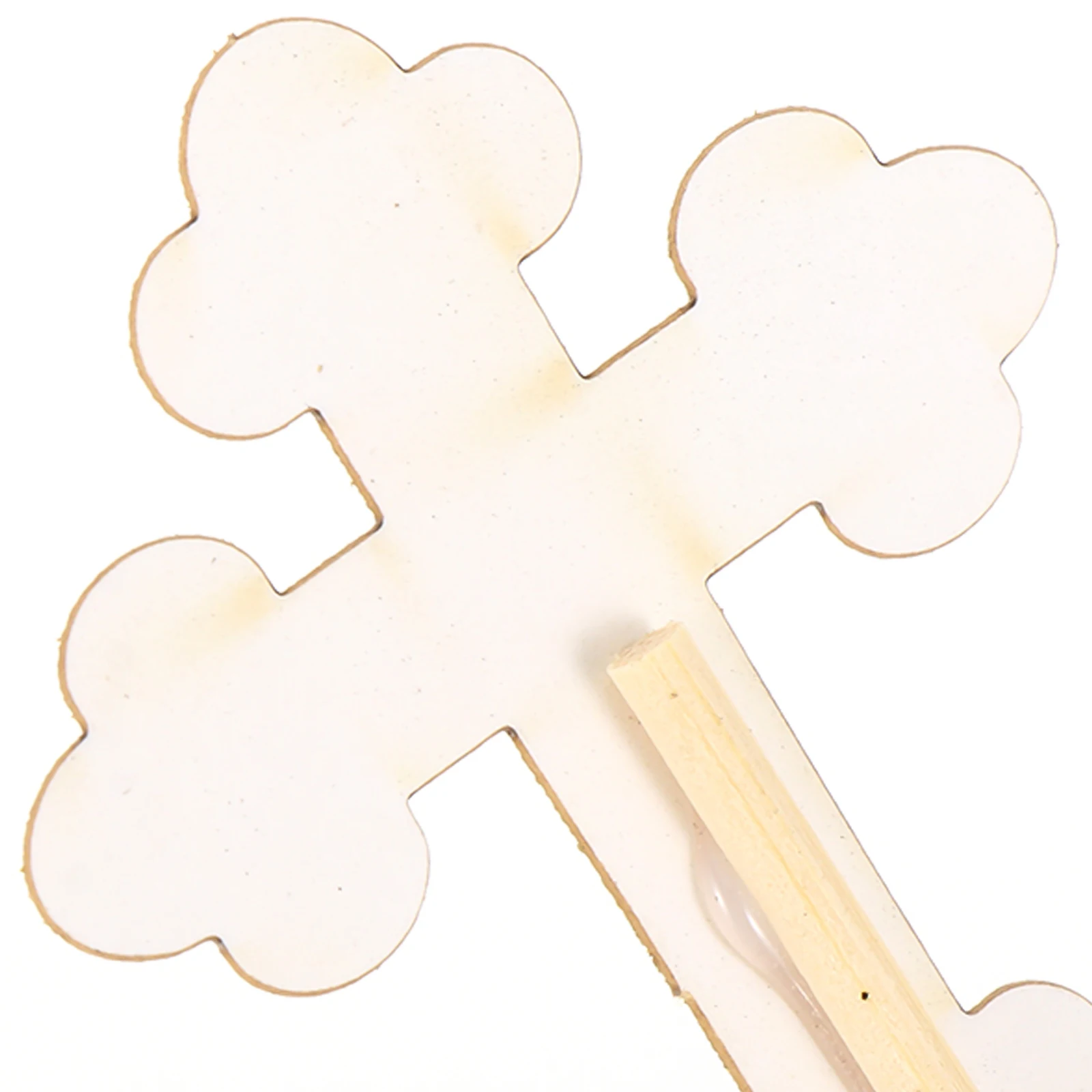 

24 Pcs Cake Insert Stakes Birthday Decor Cross Toppers Party Supplies Eco Friendly Creative Shape Design Cupcake Decor