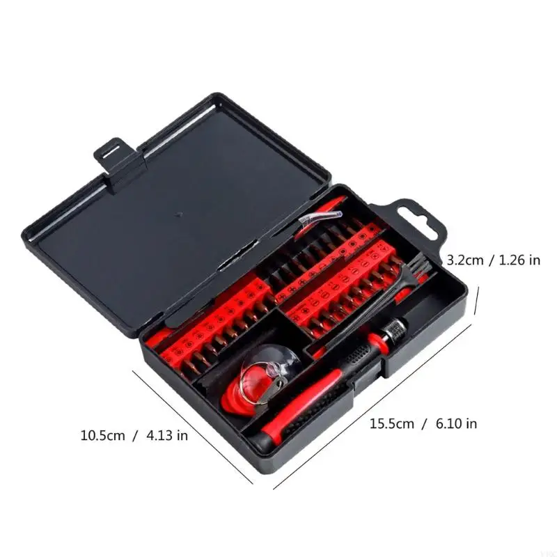 Set 49 Koleksi Obeng Miniatur Kokoh Untuk Tugas DIY dan Perbaikan Y4QC