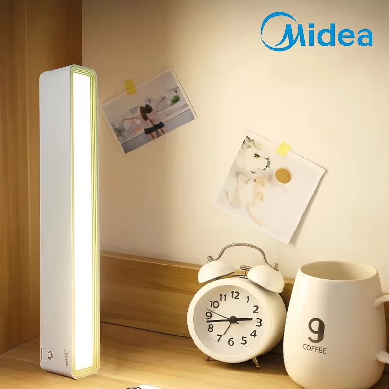 

Midea Mini Rechargeable Magnetic Reading Lamp Fast-Charge Student Dorm Must-Have Compact Eye-Caring Light