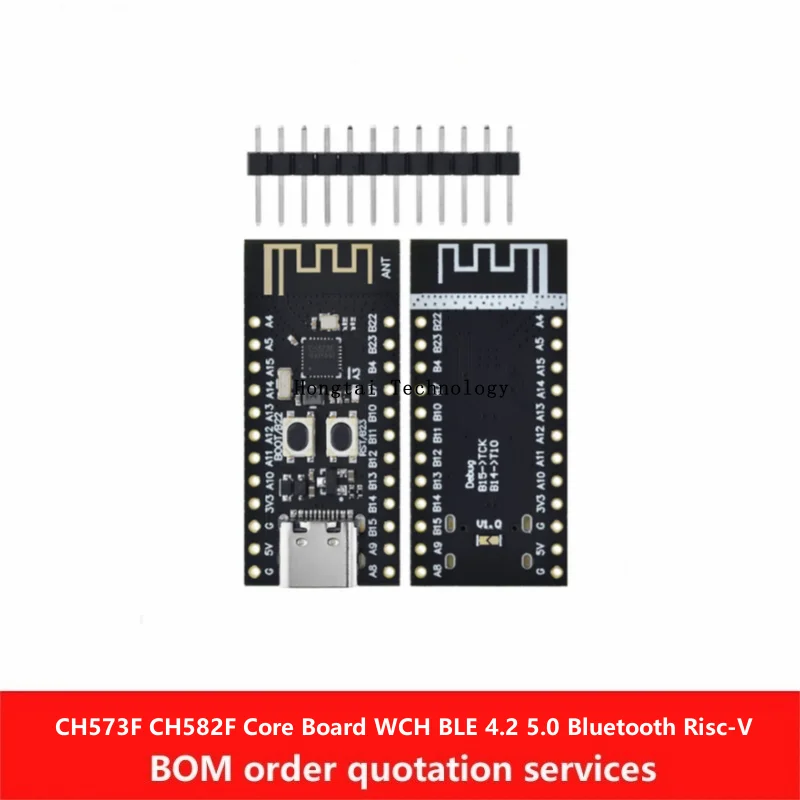 CH573F CH582F Core Board WCH BLE 4.2 5.0 Bluetooth Development Module RISC-V