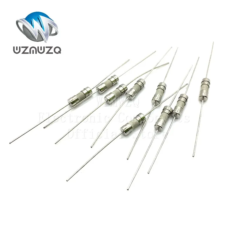 20PCS 3*10mm 3.6*10mm FUES 250V T / F F100mA 0.1A 0.5A 1A 2A 3A 3.15A Time-lag Fast-acting Fuse  Lead wire 4A 5A 6.3A 8A 10A 15A