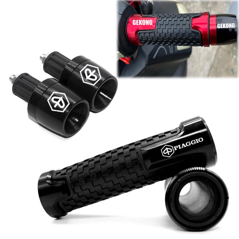 

Motorcycle Hand Grips Handle Bar End Cap For Piaggio Beverly 300 MP3 500 Medley Liberty Zip 50 150 125