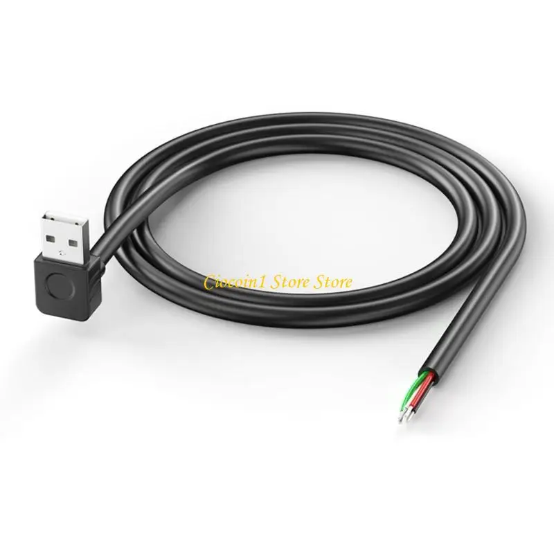 A3PC USB2.0 Cable USB Data and Charging Cord Tinned Tail for Electronic Product