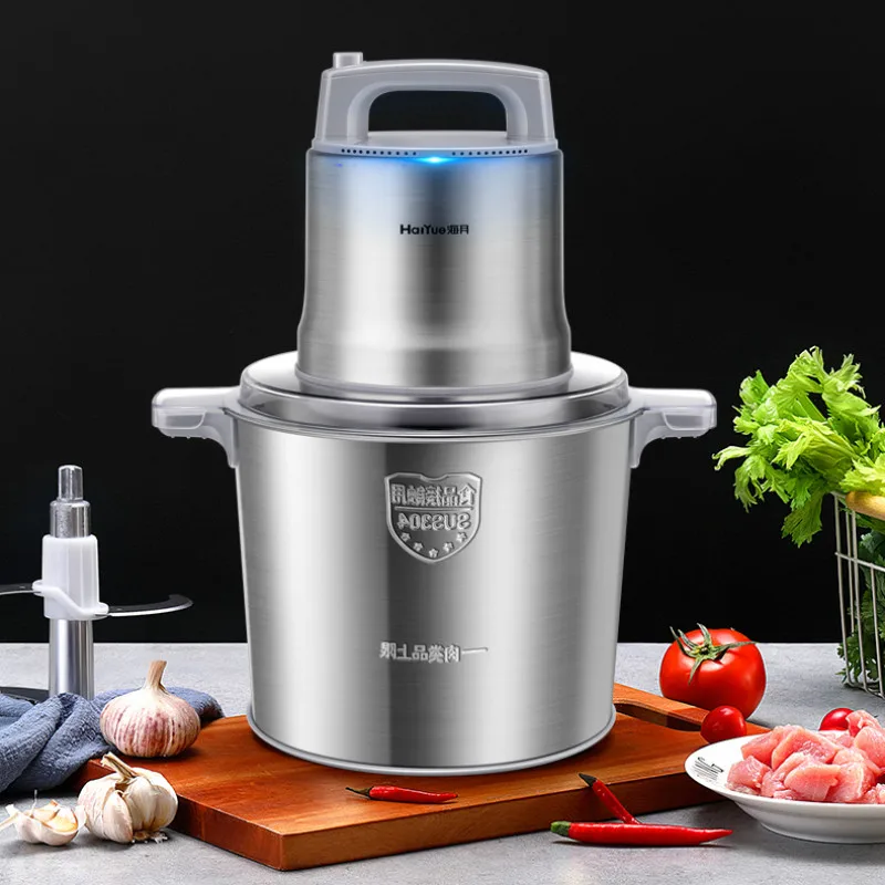 Stainless Steel Meat Grinder Electric Multifunction Grinder Vegetable Processor Picadora Carne Cooking Appliances DE50JR