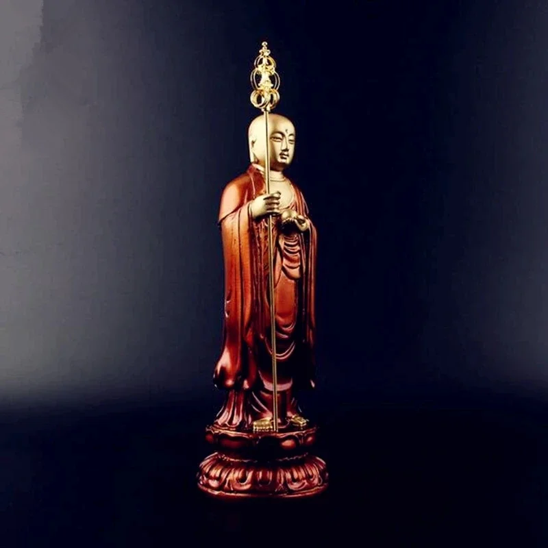 Ancient Chinese mythology resin solemn station does not fade the Tibetan king Buddha statue free ship