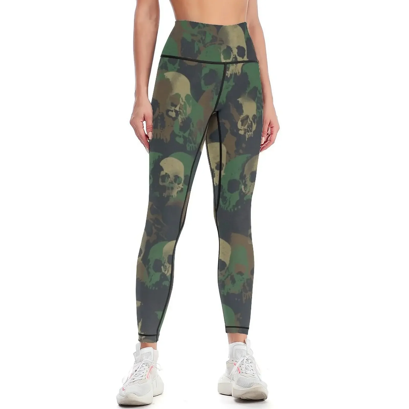 

Forest Wrath Skull Camo Leggings Sweatpants gym womans Women's sportswear joggers for Womens Leggings