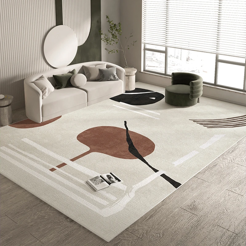 Modern Minimalist Rugs Bedroom Bedside Carpet Home Living Room Decoration Area Rug Large Green Lounge Carpets Entrance Door Mat