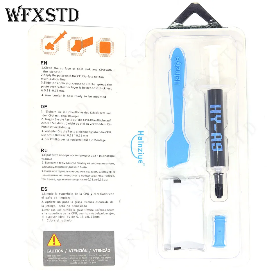 10 шт., Термопаста для процессора, 1,2 мл