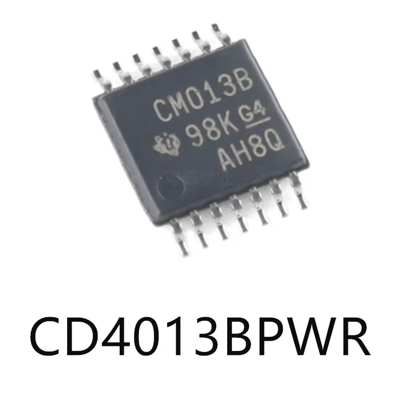 CD4013BPWR TSSOP-14Trigger Chip IntegrationIC Silk ScreenCM013B One-StopBOMConfiguration Order