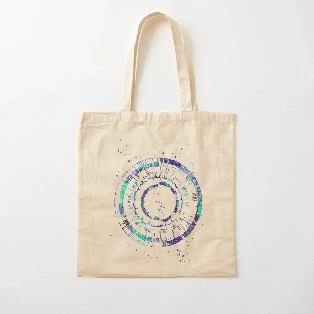 Genomics, DNA, watercolor DNA, watercolor print, biology, microbiology, genetics, genome Tote Bag handbag canvas tote Tote Bag