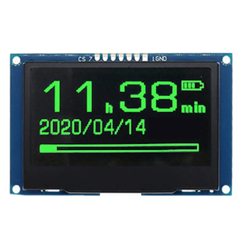

New-2.42" OLED Display Module 128X64 SSD1309 SPI I2C Serial Interface High Definition LCD Screen D