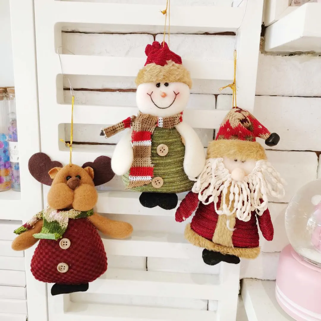 

Christmas products Christmas tree Pendant decoration Supplies small gift elk doll event gift doll