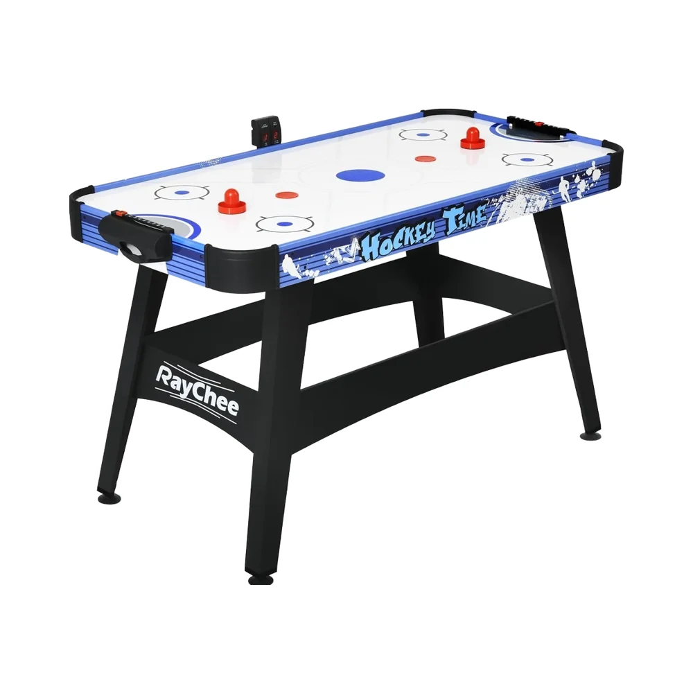 

MDF Digital LED Scoreboard Air Hockey Table Power-Efficient Indoor Game for Kids and Adults Easy Setup with 2 Pucks 2 Pushers