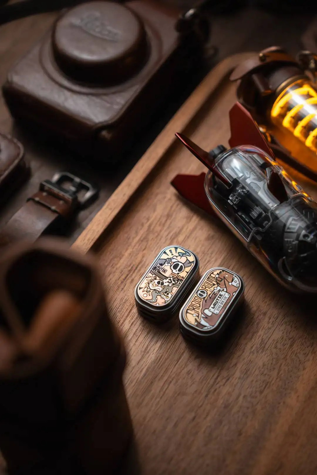 

1 шт. LAUTIE X 01EDC "Crisis Route" Механические карты-фиджеты для перетаскивания