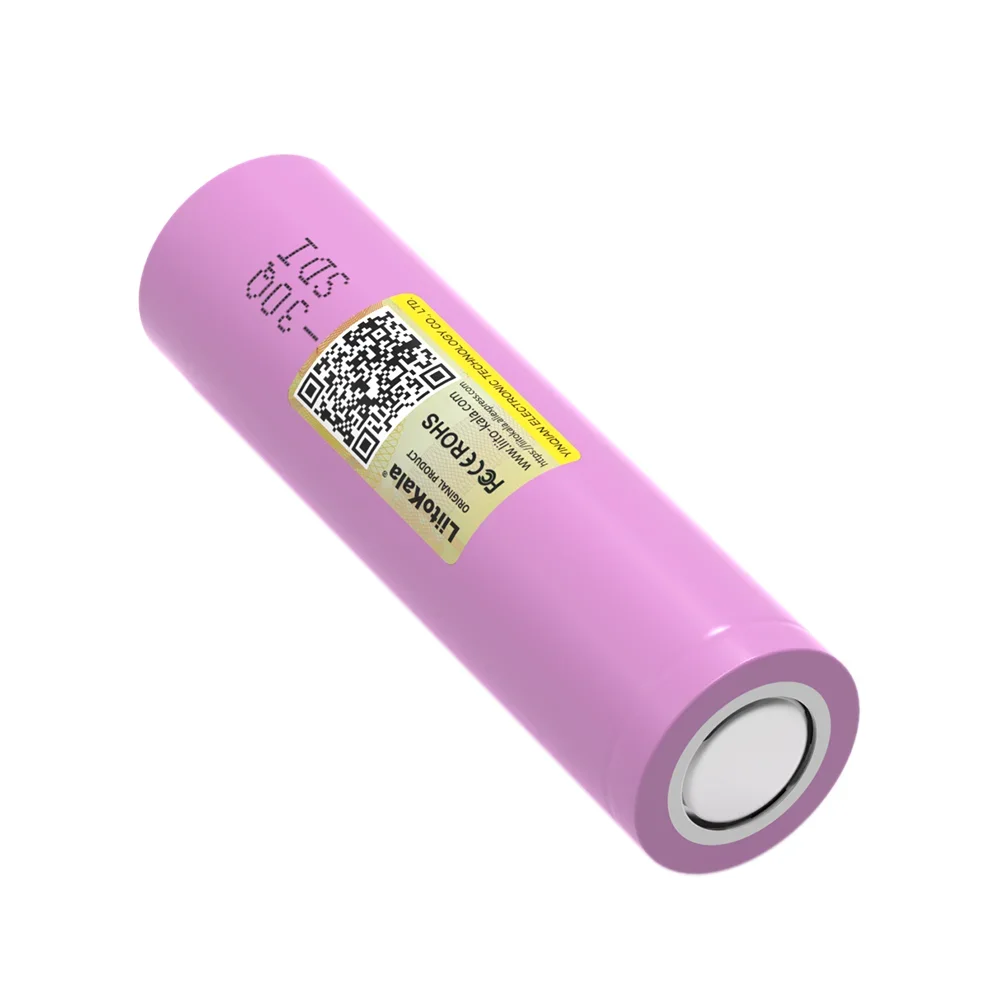 LiitoKala Original 3.7V 18650 INR18650 30Q 3000mAh lithium Rechargeable battery Discharge 15A 20A Batteries for Power tools