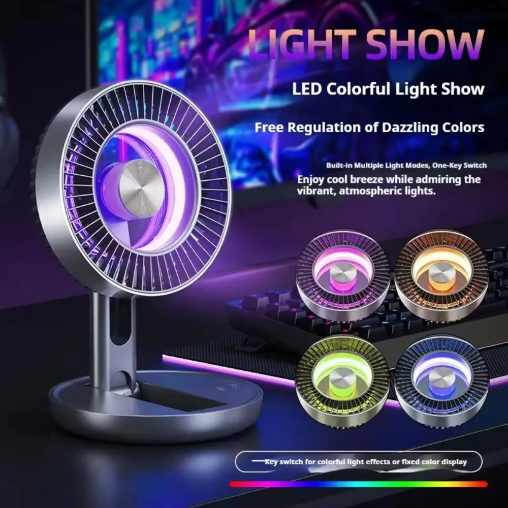 USB Rechargeable High-speed Turbos Air Conditioning Compact Size Portable Size Portable Air Conditioner Foldable