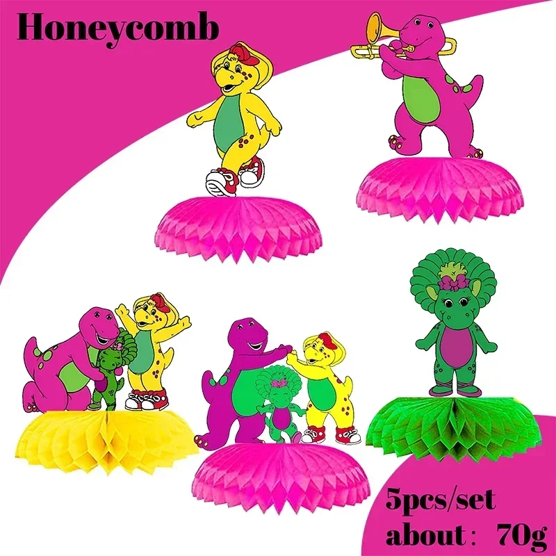 Barney Theme Birthday Party Decorations Cake Topper Birthday CUP Napkin PLATE Straw Swirls Stickers  KidsParty Supplies Decor