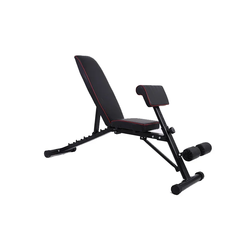 

2026 Multifunctional Adjustable Folding Weight Bench Press Gym Exercise Training Equipment
