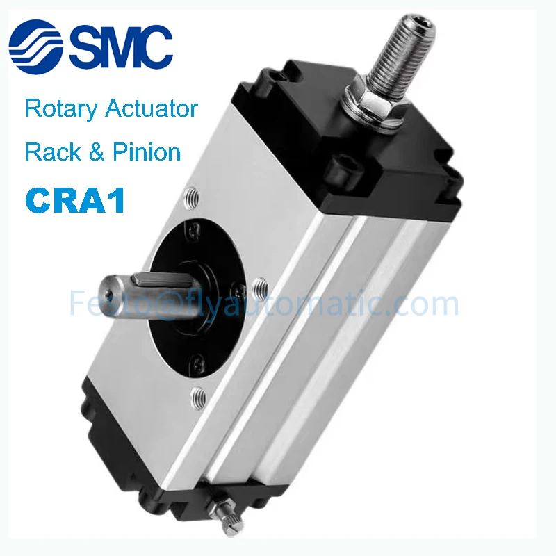 SMC CRA1B CDRA1B50-90 Rotary Actuator Rack & Pinion Style CDRA1BS30-90/CRA1BS50*180/63/80/100-90-180°