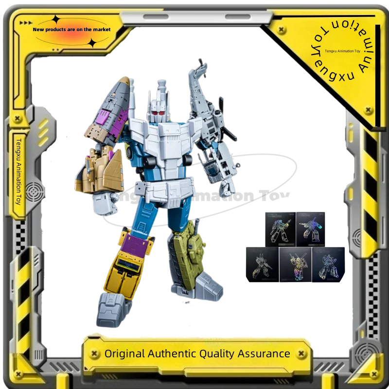 

【Spot Goods】Original MS-TOYS Huntianbao Full Set of 5 Boxes IDW Version Small Proportion Mecha Robot