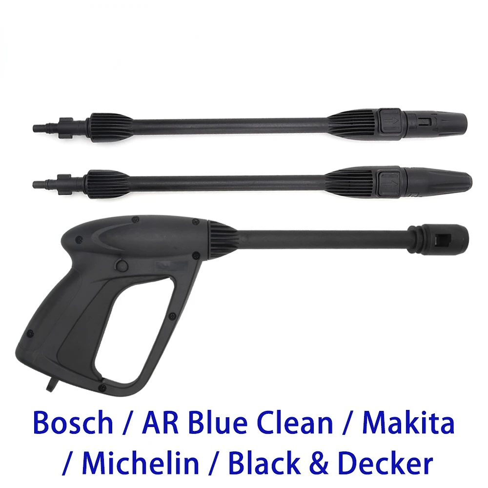 

High Pressure Washer Spray Gun Jet Lance Nozzle Car Washer Jet Water Gun Spear Wand for Bosch Black Decker AR Blue Clean Makita