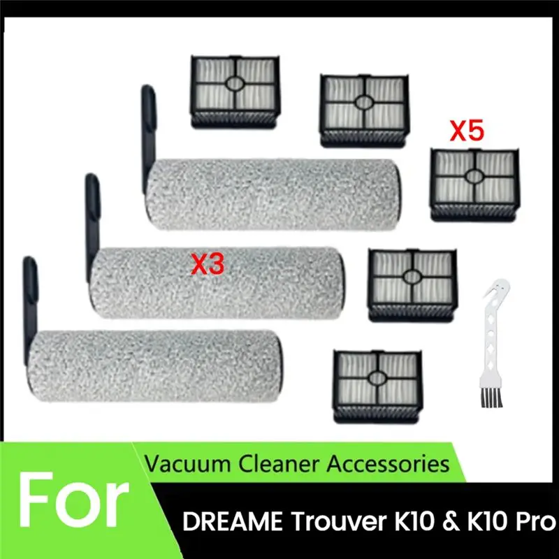 

Комплект из 9 щеток и фильтров A60T для пылесосов Dreame Trouver K10 и K10 Pro: улучшение эффективности уборки