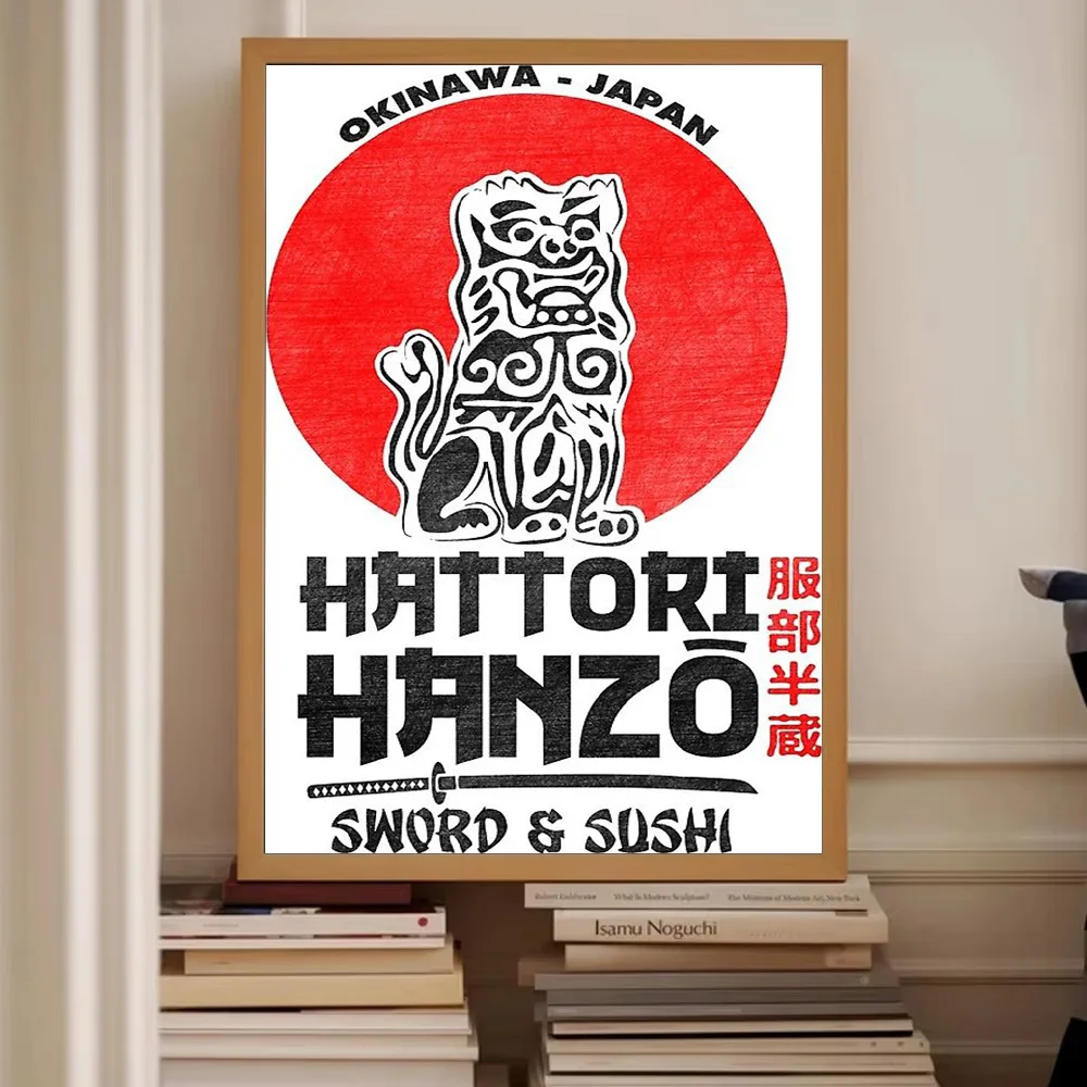 غير المؤطرة اليابانية الساموراي قماش جدار الفن المحارب طباعة بوشيدو ديكور التقليدية اليابانية ديكور فني للمنزل غرفة المعيشة غرفة نوم Gi #2