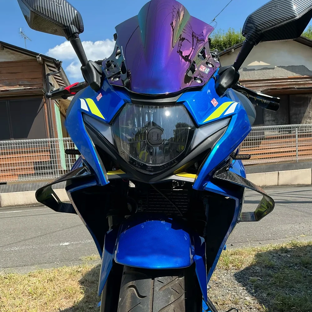 GSXR 250 Winglet For Suzuki GSX250R GSX-R250 GSX 250R 2017-2020 21 2022 2023 GSXR250 Side Fairing Spoiler Aerodynamic Fixed Wing view 2