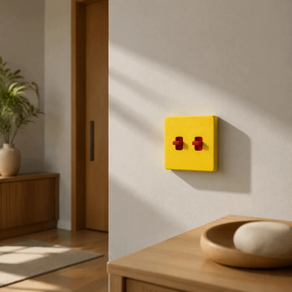 Creative Light Switch Guard Covers 3D Printed Removable Joystick Switch Stickers Self-Adhesive Waterproof