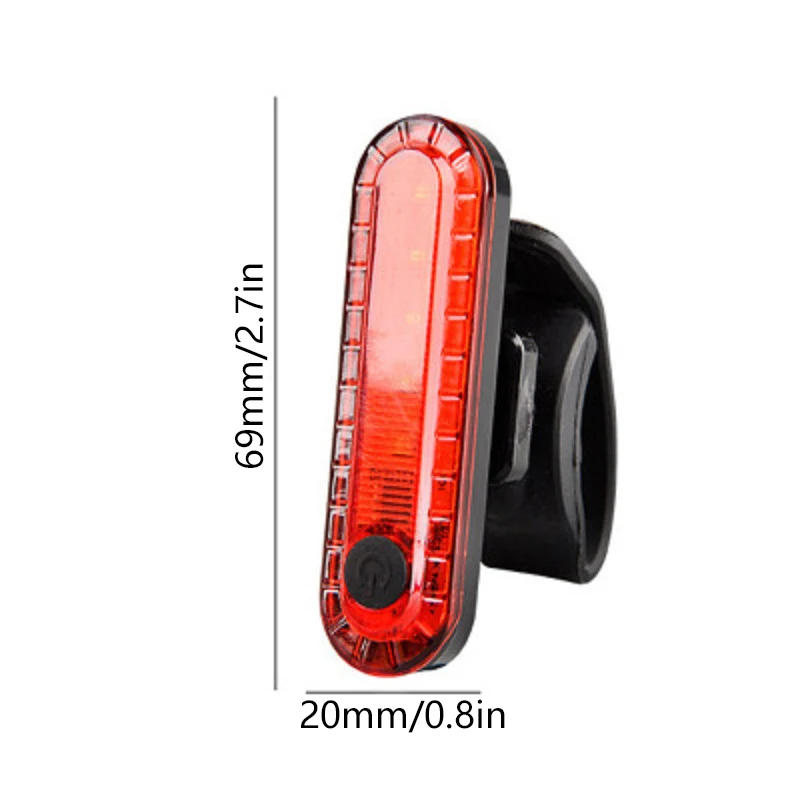 Bike Tail Light Waterproof Riding Front Rear Light LED USB Rechargeable MTB Bike Headlight Cycling Tail Lamp Bicycle Lantern