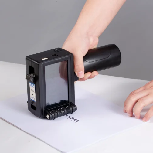 طابعة نافثة للحبر محمولة صغيرة لزجاجة كرافت ورقة حقيبة حزمة الترميز تاريخ انتهاء الصلاحية آلة طباعة الشعار العلامة التجارية