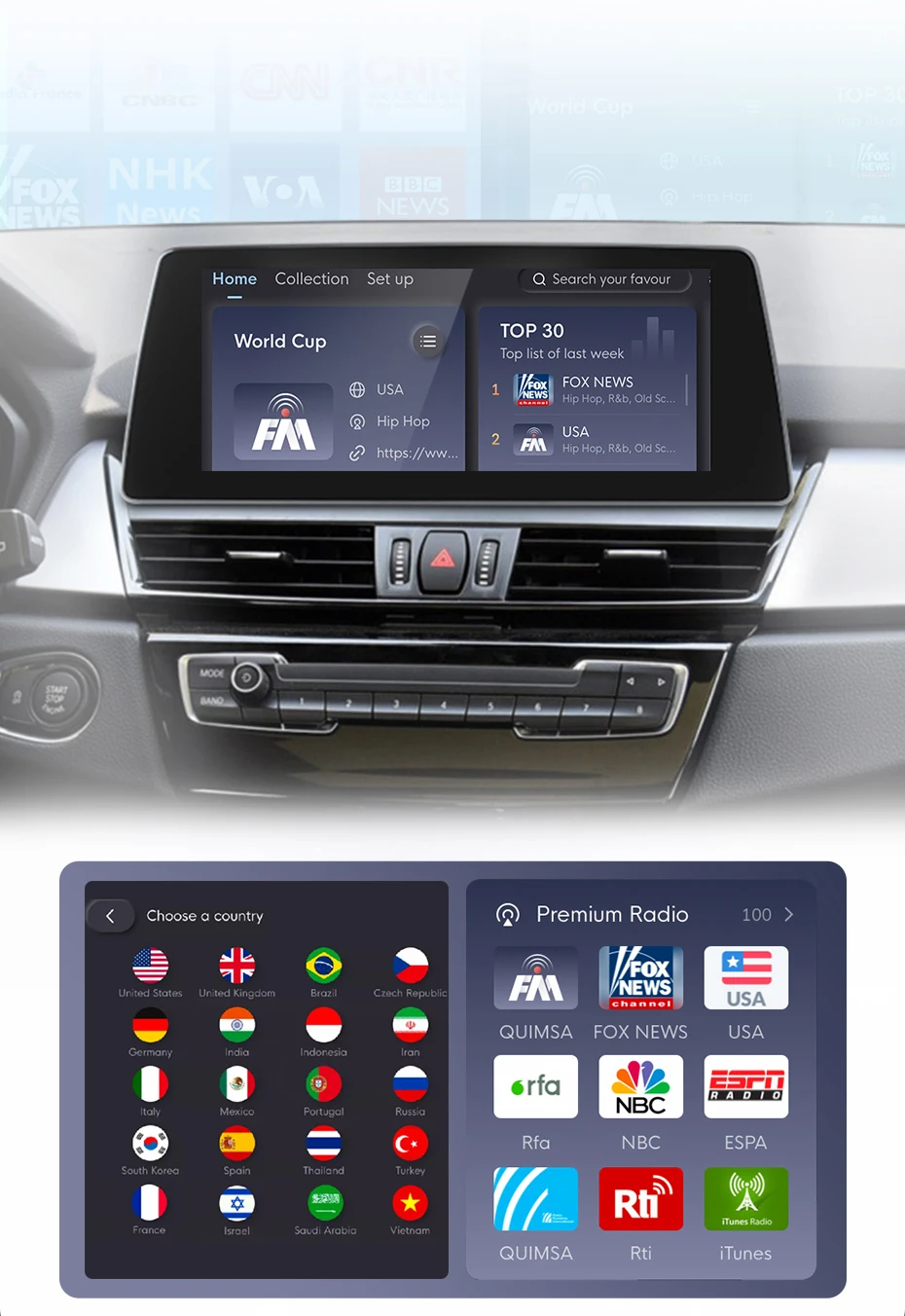 Junsun 8,8 zoll carplay für apple autoradio multimedia für bmw f45 f46 f87 2012-2018 nbt evo wireless android auto gps stereo – Detail 12