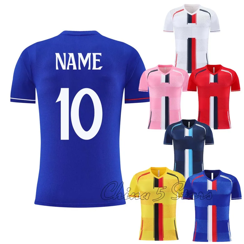 

Custom football shirt 2025 Men‘s Soccer Jerseys，Boys and Girls football Sport shirt Tracksuit Child Soccer Sports Uniforms