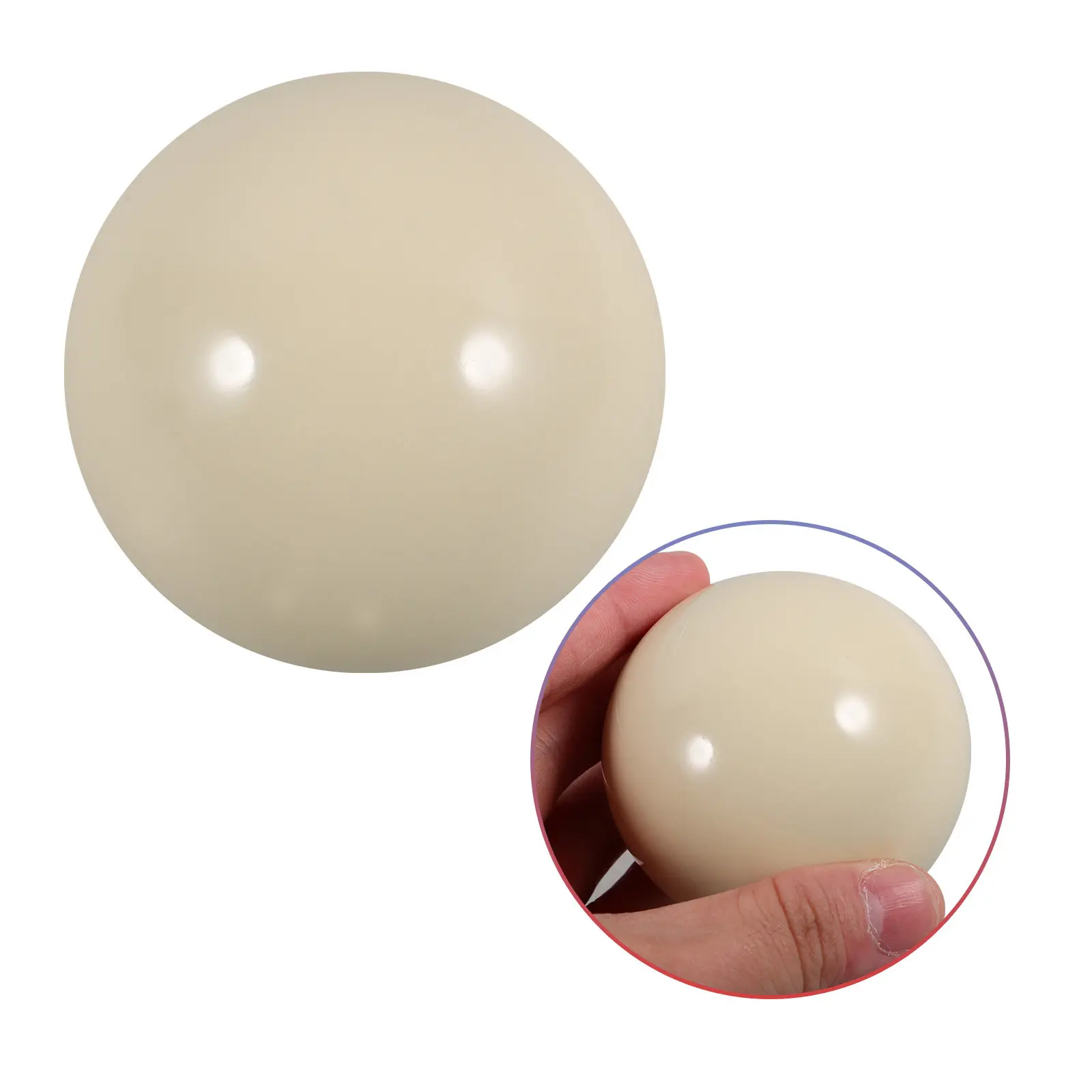 

Training Billiard Ball for Pool Cue Practice Enhanced Control Precision Resin Material Long-Lasting Billiards Skill Development