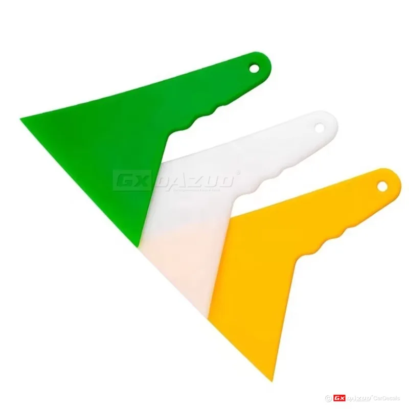 10 Pcs/Lot Vinyl Car Wrap Squeegee Custom 3m Custom Vinyl Application Small Squeegee Green Tools for Car