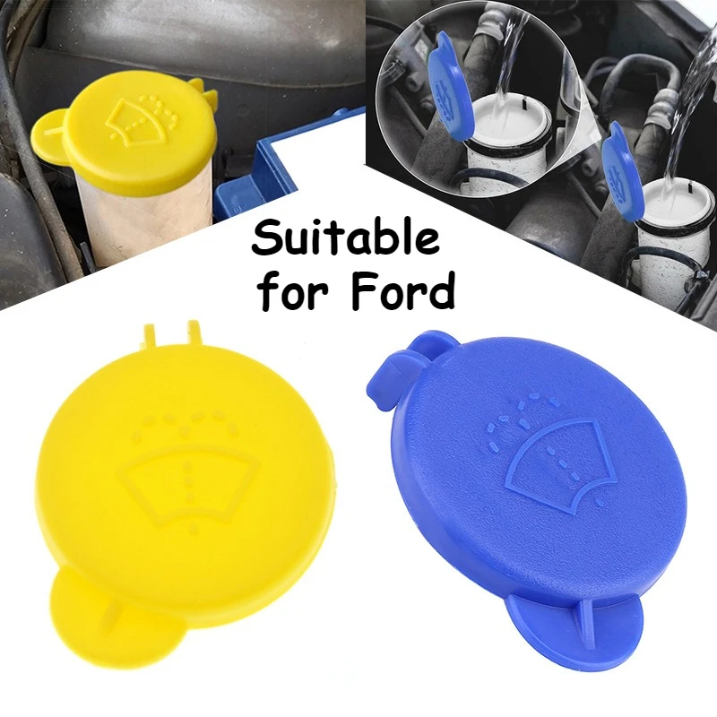 

1 шт., крышка резервуара для жидкости омывателя лобового стекла для Ford Fiesta Mk5 2002 2003 2004 2005 2006 2007 2008, аксессуары для автомобильных стеклоочистителей