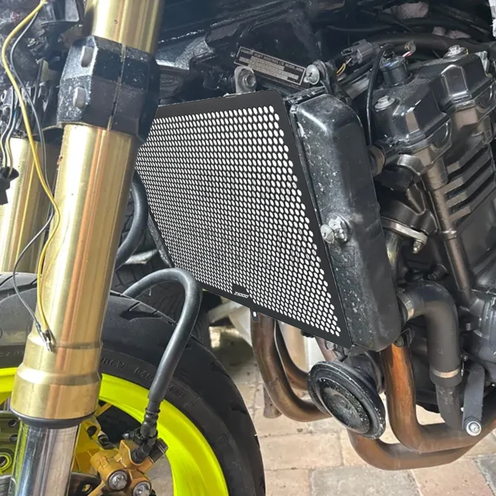 

Для Kawasaki Z800 Z750 Z1000 SX/R Versys 1000 1100 Z1000SX Z1000R Ninja 1100SX 2007-2027 Защитная крышка решетки радиатора