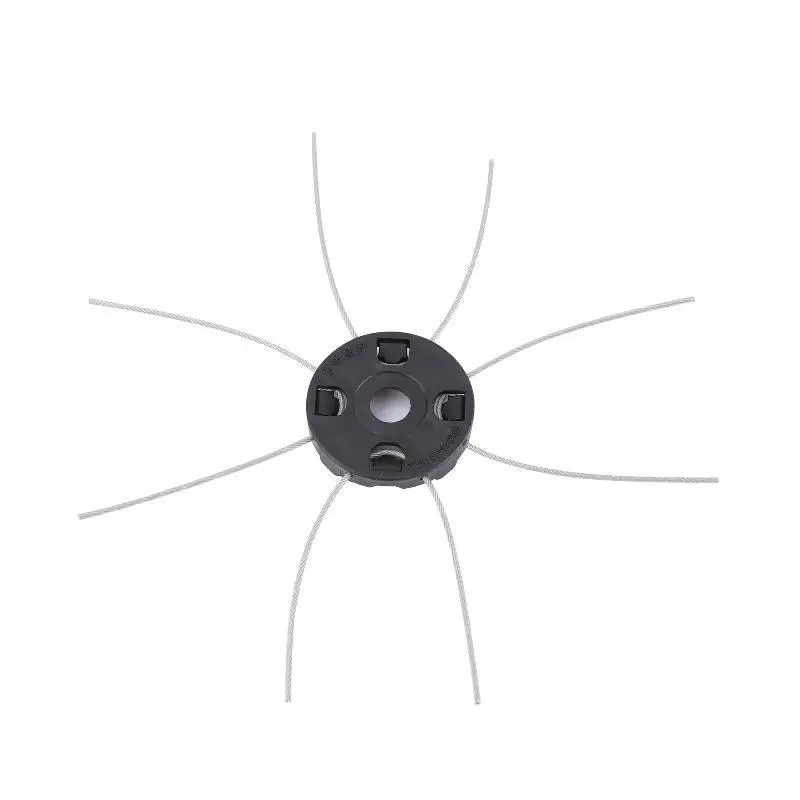 Universal Lawn Mower Steel Wire Grass Trimmer Part Wear Resistant Anti-Corrosion for Commercial Yard Weed Removal