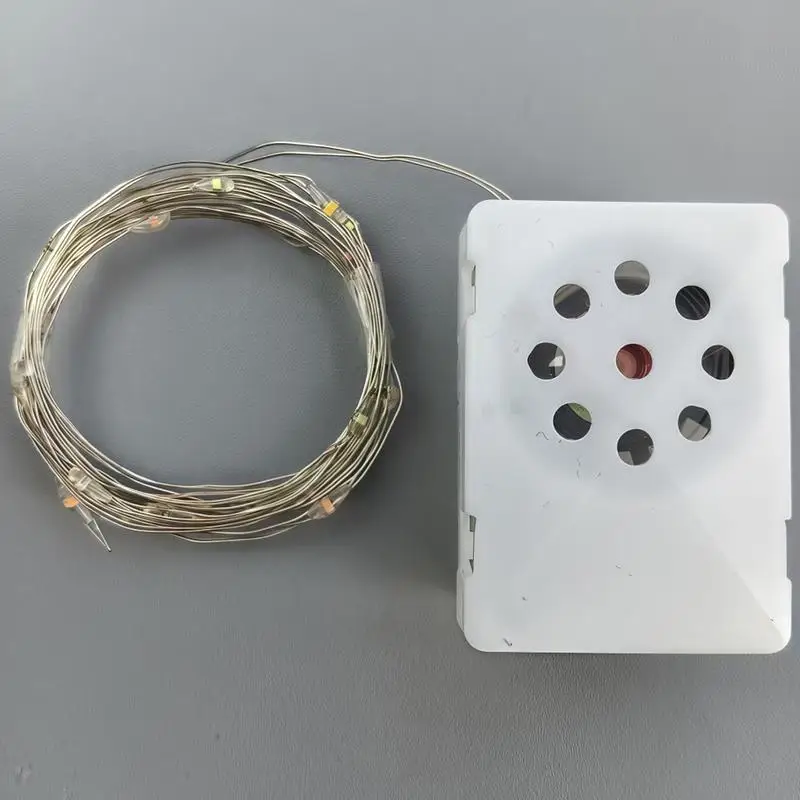 Module sonore enregistrable, boîte vocale, haut-parleur musical, jouet, guirlande lumineuse joyeux anniversaire, décorations de fête pour maman, fille, fils, femme