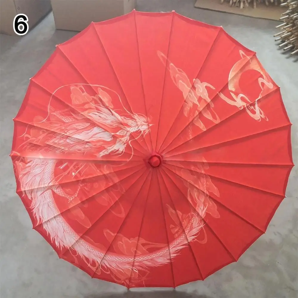 

Chinese Antique Style Oiled Paper Umbrella 10 Colors Women Decorative Umbrella Dance Performance Umbrella Dance Performance