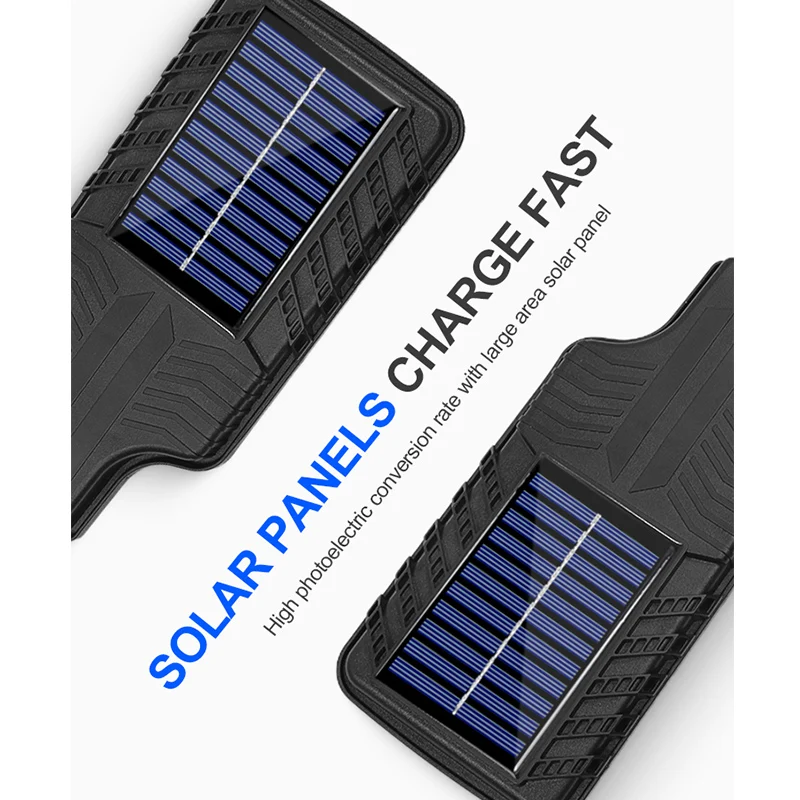 1-4 Pcs Solar Street Lights Outdoor COB LED Motion Sensor Solar Lamp With 3 Lighting Mode Waterproof for Garden Patio Path Yard