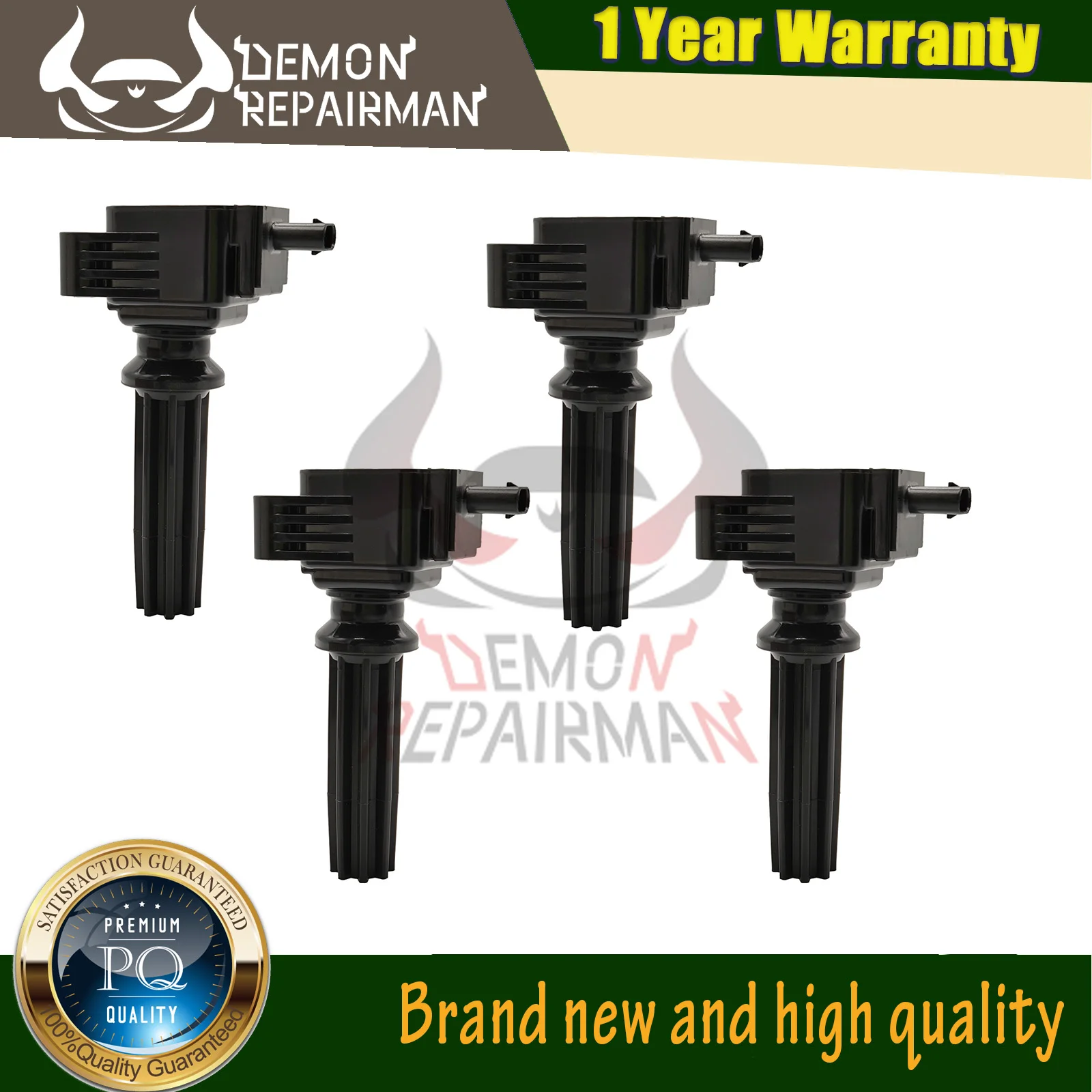

4pcs Ignition Coi FOR FORD GALAXY 2.0L EcoBoost 2010-2015 S-MAX MORGAN PLUS FOUR 2.0L 2014-2020 XIC8547 GN10621-12B1 LR084889