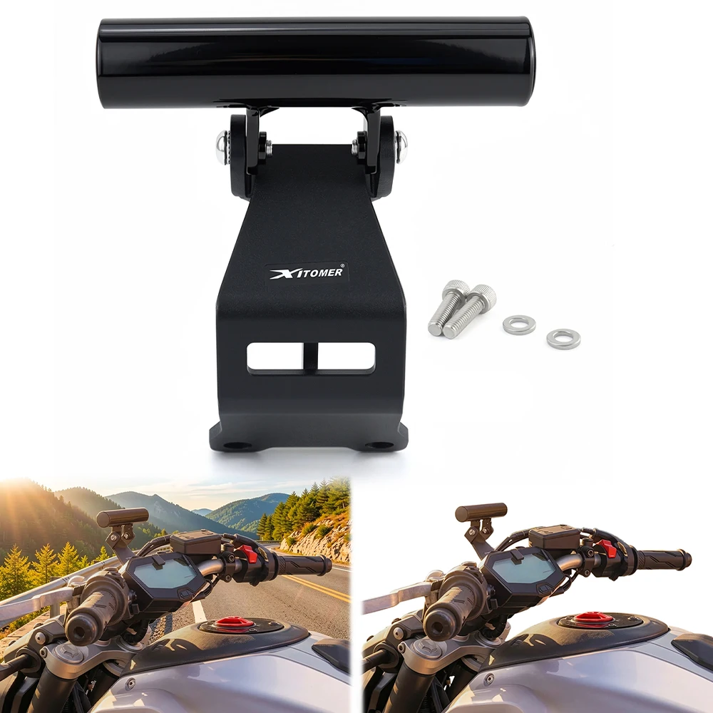 Motorcycle Navigation Bracket Fit For Yamaha MT-07 2021-2022 MT-07 Pure / ABS GPS Phone Navigation Mounting Bracket Stand Holder