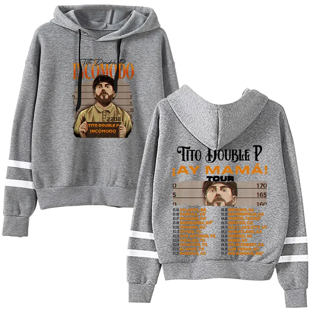 Tito Double P Ay Mama Sweatshirts Hoodies for Men and Women  O-Neck   Casual Long Sleeve  Pullovers