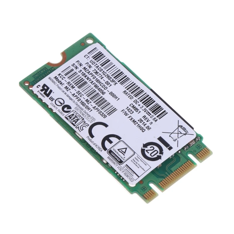 SSD M.2 SSD 16GB HDD NGFF SSD Unidad duro estado sólido para escritorio