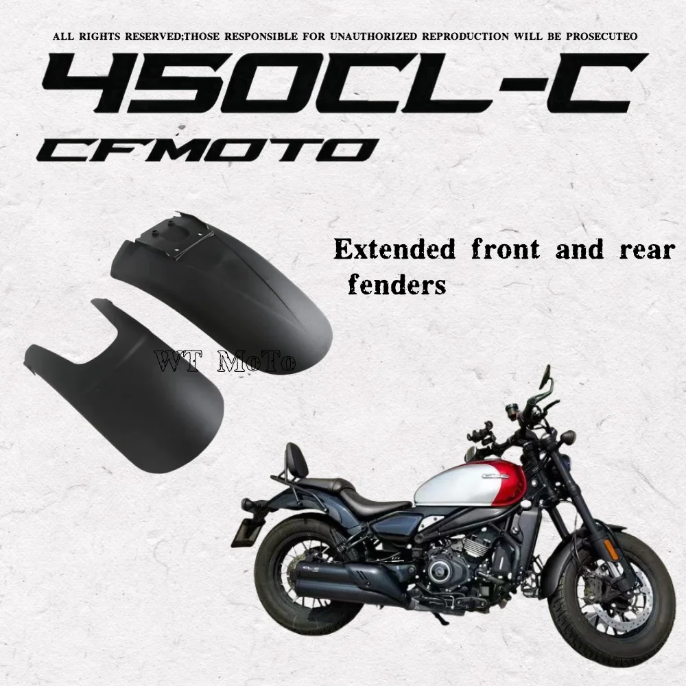

Applicable to CFMOTO 450CLC modified parts front fender retro front mud tile extended sand and water guard extension accessories