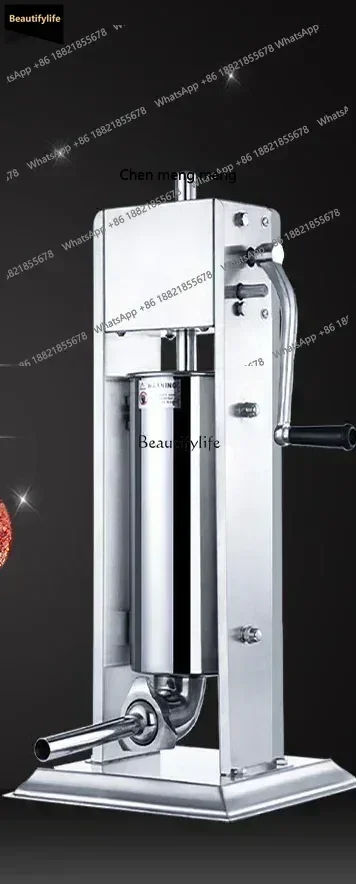 

a601 Sausage Machine Tank Sausage Machine Sausage Filler Commercial Household Electric Manual Automatic Stainless Steel