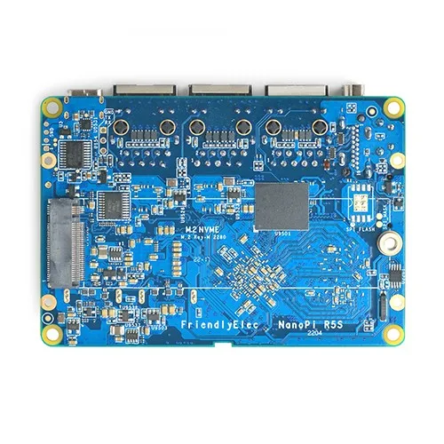 NanoPi R5S Router Dual 2.5G+ Gigabit Mini Development Board CNC full metal case RK3568