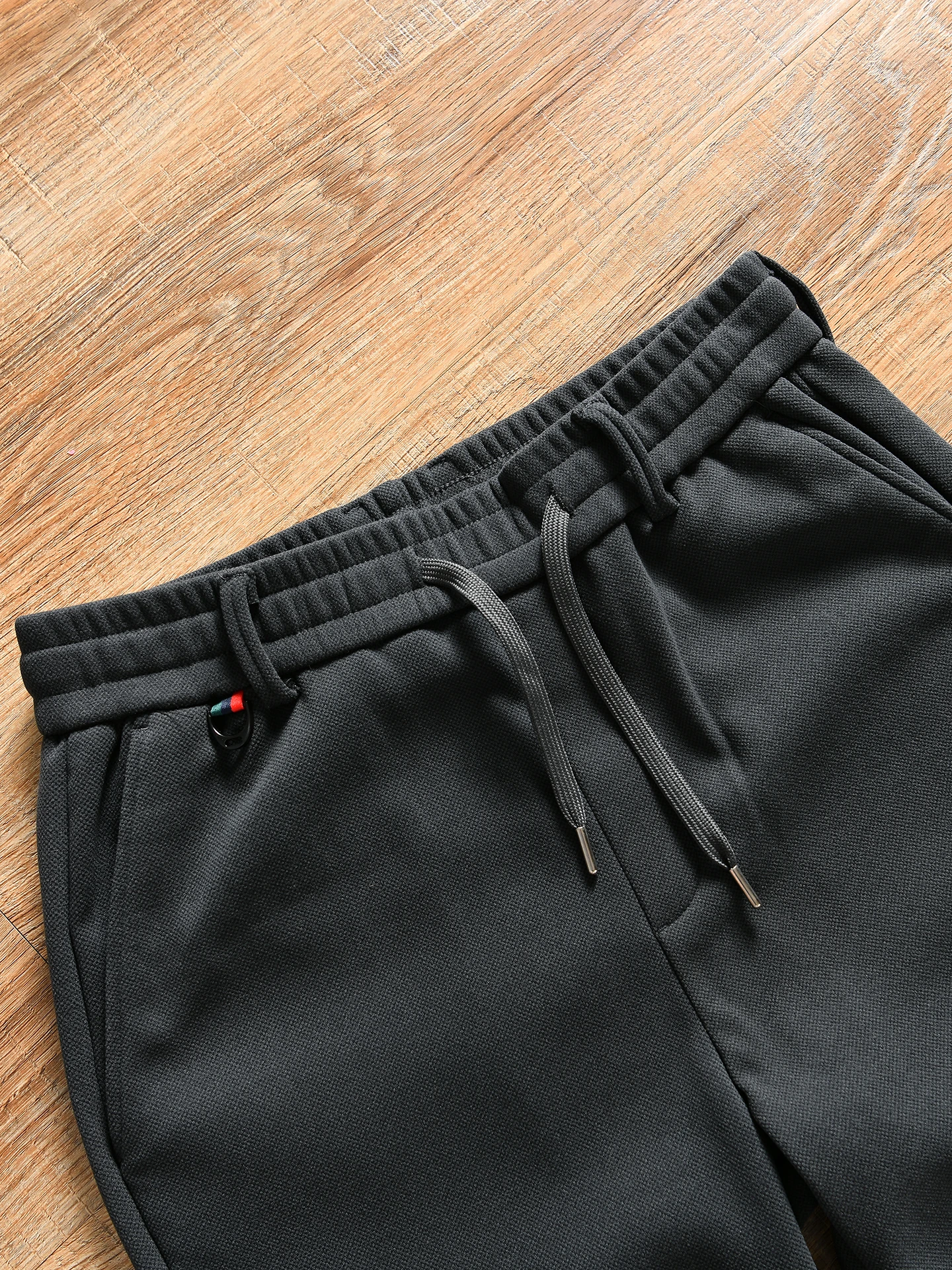 Anti-Wrinkle Casual Men's Long Pants Sweatpants Fashionable All-Season Breathable Polyester Blend Comfortable Straight Leg Tr...