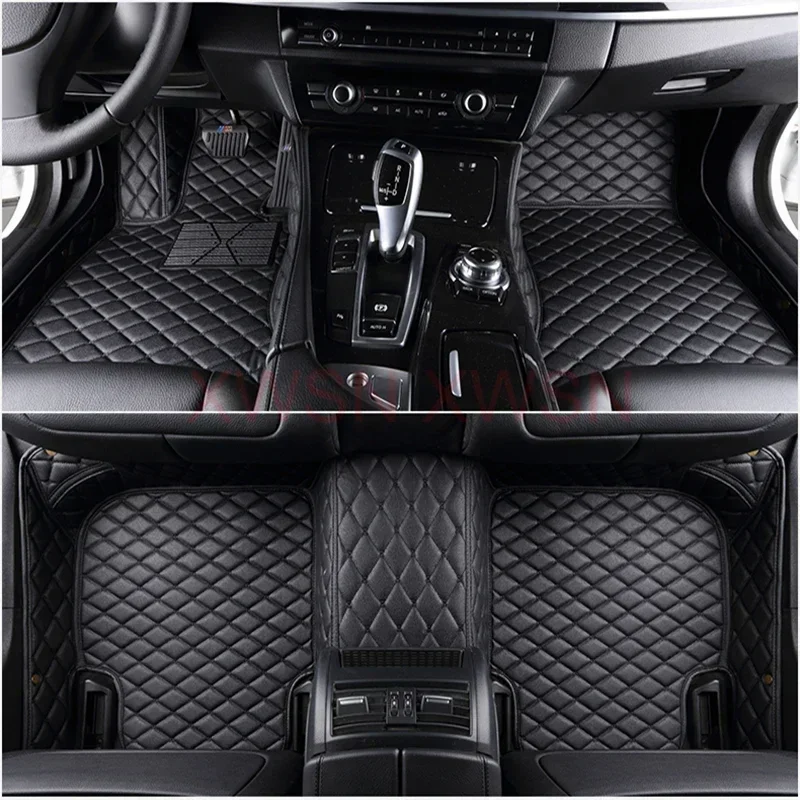 Custom 3D Full Coverage Car Floor Mats for Audi A7 Sportback 4GA 4GF 4KA 2019-2023 A8 A8L 2003-2010 Interior Accessories